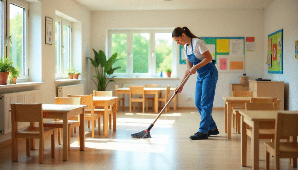 Professionelle Schul- und Kindergartenreinigung in Bühl