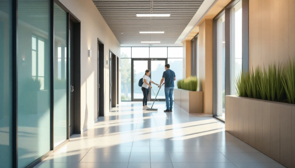 Professionelle Unterhaltsreinigung in Bühl für Büros und Gewerbeflächen